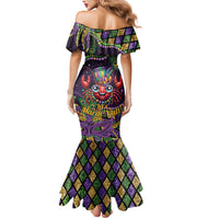 Mardi Gras Crawfish Mermaid Dress Let's Mardi Y'all - Wonder Print Shop