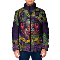 Mardi Gras Crawfish Padded Jacket Let's Mardi Y'all - Wonder Print Shop