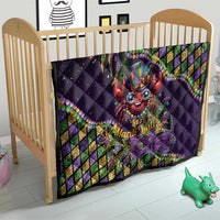 Mardi Gras Crawfish Quilt Let's Mardi Y'all - Wonder Print Shop