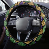 Mardi Gras Crawfish Steering Wheel Cover Let's Mardi Y'all - Wonder Print Shop