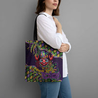 Mardi Gras Crawfish Tote Bag Let's Mardi Y'all - Wonder Print Shop