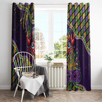 Mardi Gras Crawfish Window Curtain Let's Mardi Y'all - Wonder Print Shop