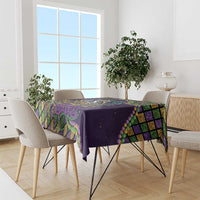 Mardi Gras Pelican Tablecloth Crowned Feathers Carnival Reign - Wonder Print Shop