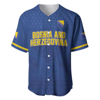 Custom Bosnia and Herzegovina Football 2026 Baseball Jersey Zmijanje Embroidery Pride