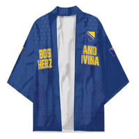 Custom Bosnia and Herzegovina Football 2026 Kimono Zmijanje Embroidery Pride