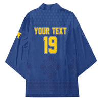 Custom Bosnia and Herzegovina Football 2026 Kimono Zmijanje Embroidery Pride