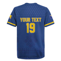 Custom Bosnia and Herzegovina Football 2026 Rugby Jersey Zmijanje Embroidery Pride