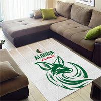 World Football 2026 Algeria Area Rug Les Fennecs Desert Fox Pride