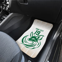 Custom World Football 2026 Algeria Car Mats Les Fennecs Desert Fox Pride