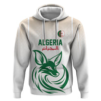 Custom World Football 2026 Algeria Hoodie Les Fennecs Desert Fox Pride