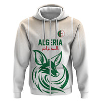 Custom World Football 2026 Algeria Hoodie Les Fennecs Desert Fox Pride