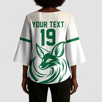 Custom World Football 2026 Algeria Kimono Sleeve Blouse Les Fennecs Desert Fox Pride