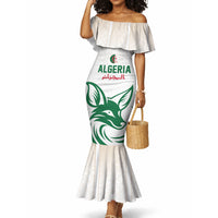 Custom World Football 2026 Algeria Mermaid Dress Les Fennecs Desert Fox Pride