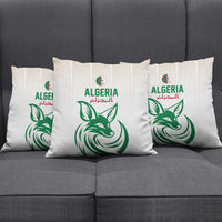 World Football 2026 Algeria Pillow Cover Les Fennecs Desert Fox Pride