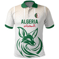 Custom World Football 2026 Algeria Polo Shirt Les Fennecs Desert Fox Pride