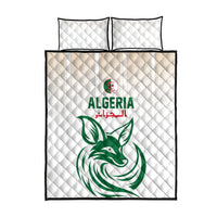 World Football 2026 Algeria Quilt Bed Set Les Fennecs Desert Fox Pride