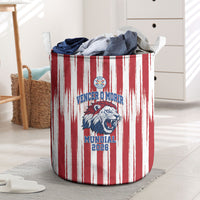 Paraguay Football Mundial 2026 Laundry Basket Lion Vencer O Morir Supporter