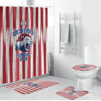 Paraguay Football Mundial 2026 Bathroom Set Lion Vencer O Morir Supporter