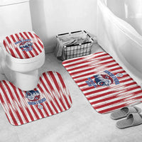 Paraguay Football Mundial 2026 Bathroom Set Lion Vencer O Morir Supporter