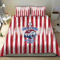 Paraguay Football Mundial 2026 Bedding Set Lion Vencer O Morir Supporter