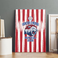 Paraguay Football Mundial 2026 Canvas Wall Art Lion Vencer O Morir Supporter
