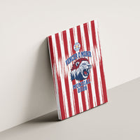 Paraguay Football Mundial 2026 Canvas Wall Art Lion Vencer O Morir Supporter