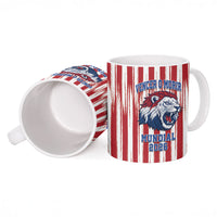 Paraguay Football Mundial 2026 Ceramic Mug Lion Vencer O Morir Supporter