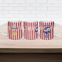 Paraguay Football Mundial 2026 Ceramic Mug Lion Vencer O Morir Supporter