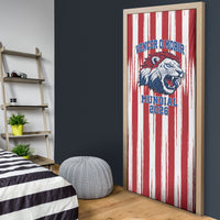 Paraguay Football Mundial 2026 Door Cover Lion Vencer O Morir Supporter