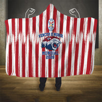 Paraguay Football Mundial 2026 Hooded Blanket Lion Vencer O Morir Supporter