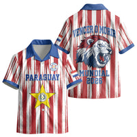 Paraguay Football Mundial 2026 Kid Hawaiian Shirt Lion Vencer O Morir Supporter
