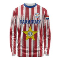 Paraguay Football Mundial 2026 Long Sleeve Shirt Lion Vencer O Morir Supporter