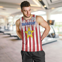 Paraguay Football Mundial 2026 Men Tank Top Lion Vencer O Morir Supporter