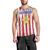 Paraguay Football Mundial 2026 Men Tank Top Lion Vencer O Morir Supporter