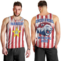 Paraguay Football Mundial 2026 Men Tank Top Lion Vencer O Morir Supporter