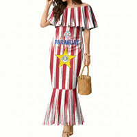 Paraguay Football Mundial 2026 Mermaid Dress Lion Vencer O Morir Supporter