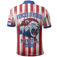 Paraguay Football Mundial 2026 Polo Shirt Lion Vencer O Morir Supporter