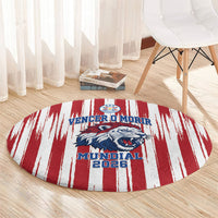 Paraguay Football Mundial 2026 Round Carpet Lion Vencer O Morir Supporter