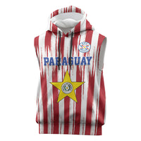 Paraguay Football Mundial 2026 Sleeveless Hoodie Lion Vencer O Morir Supporter