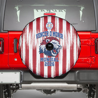 Paraguay Football Mundial 2026 Spare Tire Cover Lion Vencer O Morir Supporter