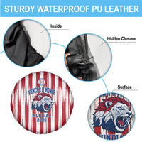 Paraguay Football Mundial 2026 Spare Tire Cover Lion Vencer O Morir Supporter