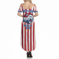 Paraguay Football Mundial 2026 Summer Maxi Dress Lion Vencer O Morir Supporter