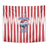 Paraguay Football Mundial 2026 Tapestry Lion Vencer O Morir Supporter