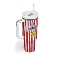Paraguay Football Mundial 2026 Tumbler With Handle Lion Vencer O Morir Supporter