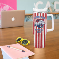 Paraguay Football Mundial 2026 Tumbler With Handle Lion Vencer O Morir Supporter