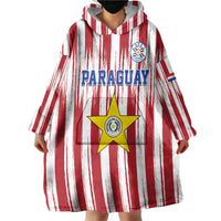 Paraguay Football Mundial 2026 Wearable Blanket Hoodie Lion Vencer O Morir Supporter