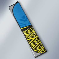 Italy Lazio Auto Sun Shade Flag Style - Wonder Print Shop