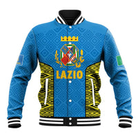 Italy Lazio Baseball Jacket Flag Style LT19