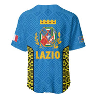 Italy Lazio Baseball Jersey Flag Style LT19