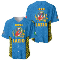 Italy Lazio Baseball Jersey Flag Style LT19